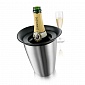 Ведёрко охладительное для шампанского Vacu Vin Elegant металлик