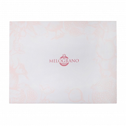 Комплект постельного белья семейный Melograno Sakura Neve Satin
