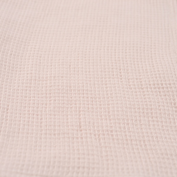Полотенце вафельное из умягченного льна 47 х 70 см Tkano Essential розовый