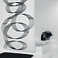 Штора для ванных комнат 180 х 200 см Ridder Loop чёрный
