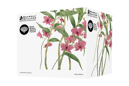 Кружка 0,35 л Maxwell & Williams Орхидея розовая