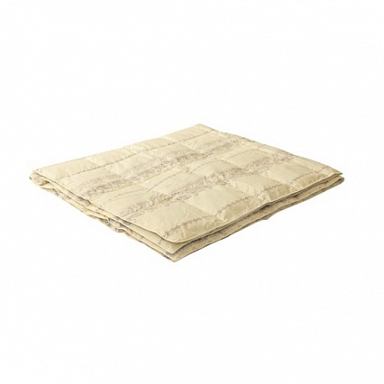Одеяло с лавандовым рисунком 140 х 205 см Kariguz Лаванда сливочный
