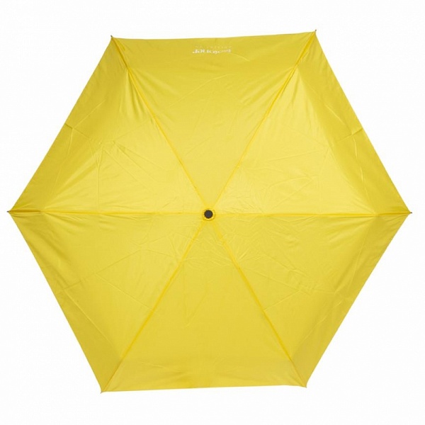 Зонт механический Isotoner жёлтый