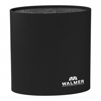 Подставка для ножей овальная Walmer чёрный