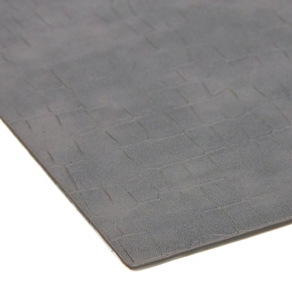 Набор салфеток сервировочных 43 х 30 см Magia Gusto Leather 4 шт серый