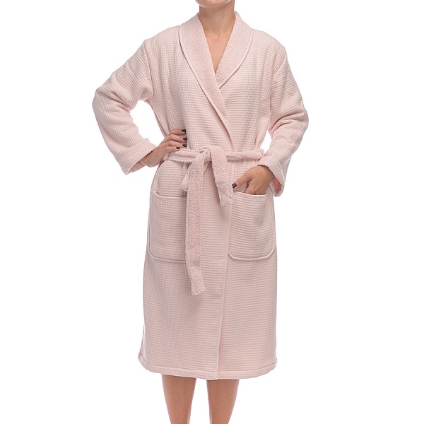 Халат банный XL Tkano Essential розовый