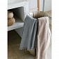 Полотенце бахромой  70 х 140 см Tkano Essential серый
