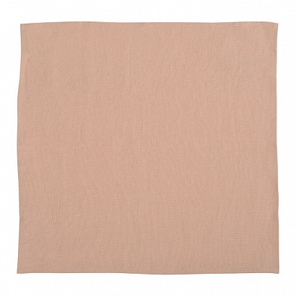 Салфетка сервировочная салфетка из умягченного льна 45 x 45 см Tkano Essential розово-пудровый