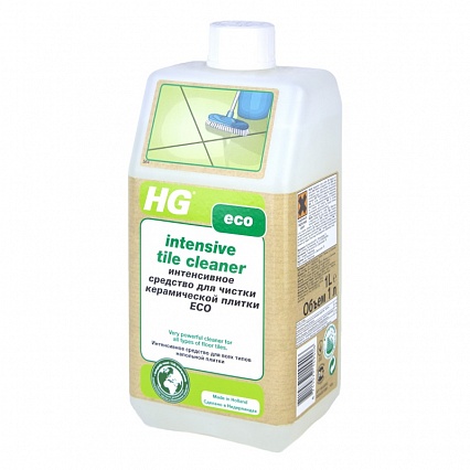 Средство для очистки керамической плитки интенсивное ЭКО Hg 1 л