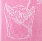 Полотенце махровое 50 x 50 см Lasa Home Buffet розовый