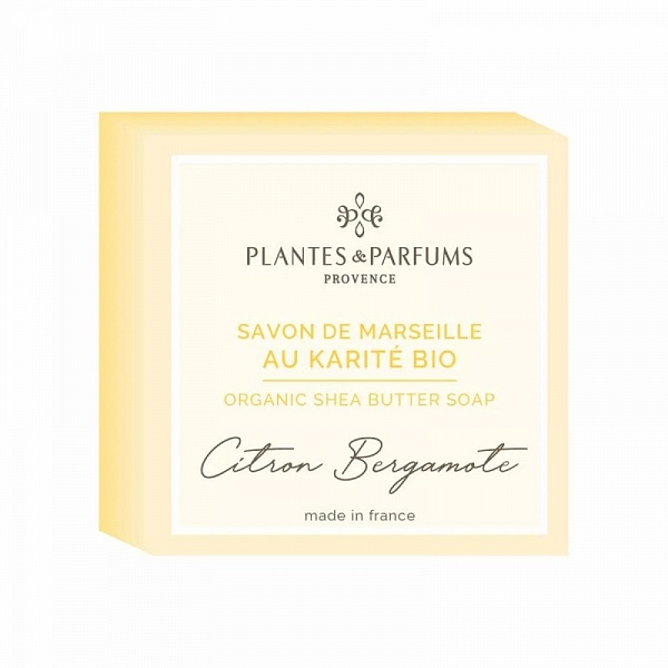 Мыло 100 г Plantes et Parfums Лимон и Бергамот