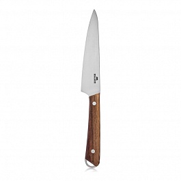 Нож универсальный Walmer Wenge 13 см тёмное дерево