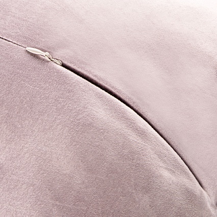 Подушка декоративная 45 х 45 см Melograno пыльно-розовый бархат