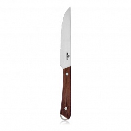 Нож для стейка 13 см Walmer Wenge тёмное дерево