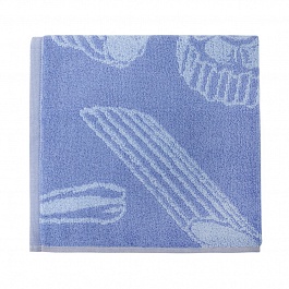 Полотенце махровое 50 x 50 см Lasa Home Pasta голубой