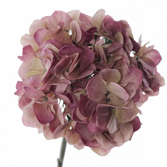 Искусственный цветок Гортензия 50 см MayBlummy лиловый