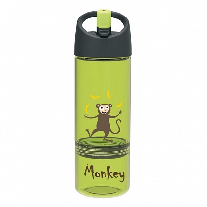 Бутылка детская 2-в-1 Carl Oscar Monkey лайм