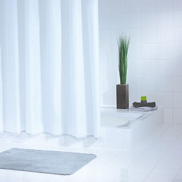 Штора для ванной комнаты 240 х 180 см Ridder Standard белый